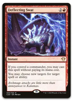 Deflecting Swat #50 (NM) Commander 2020 C20 Magic MTG - Image 1