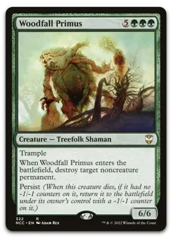 Woodfall Primus #322 (NM) Streets New Capenna NCC Magic MTG - Image 1