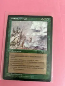 Magic the gathering Nature's Wrath R Alliances - Image 1