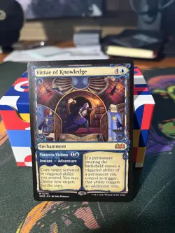MTG Virtue of Knowledge (Showcase) Wilds of Eldraine Regular (0279) LP - Image 1