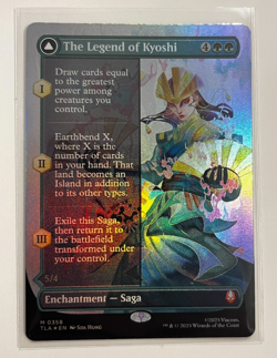 MTG – Avatar – The Legend of Kyoshi Borderless Foil - Mythic 0358 - Image 1