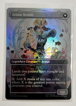MTG – Avatar – The Legend of Kyoshi Borderless Foil - Mythic 0358 - Image 2