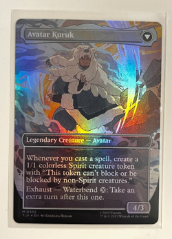 MTG – Avatar – The Legend of Kuruk Borderless Foil - Mythic 0355 - Image 2