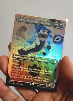 MTG – Avatar – Appa, Steadfast Guardian Borderless Foil – Mythic 0316~NM - Image 1