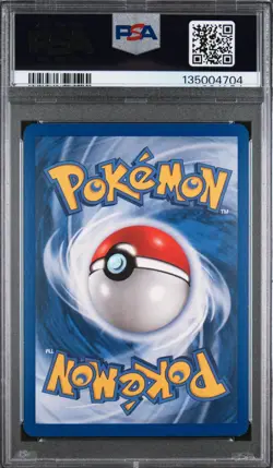 2004 POKEMON EX TEAM ROCKET RETURNS #82 ZUBAT-REVERSE FOIL PSA 7 NM Swirl - Image 2