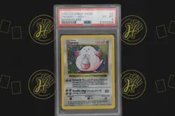 Chansey Shadowless 3/102 Base Set WOTC 1999 Pokemon Trading Card TCG EX-MT PSA 6 - Image 1