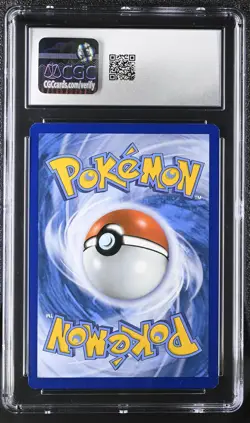 CGC 9 MINT Grovyle 2015 Primal Clash 7/160 Reverse Holo Pokemon Card - Image 2