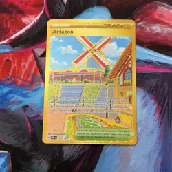 Pokemon Artazon 229/197 SV03 Obsidian Flames Secret Rare Full Art Holo - Image 1