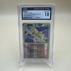 2010 Pokemon Heartgold & Soulsilver Persian Reverse Holo 27/123 CGC 10 Gem Mint - Image 1