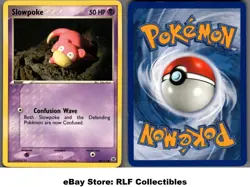2004 Pokemon, EX Firered & Leafgreen, #80/112 Slowpoke, Common - Image 1