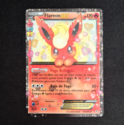 Pokemon TCG Flareon EX RC6/RC32 Generations: Radiant Collection NM - Portuguese - Image 1
