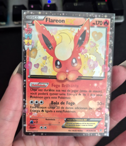 Pokemon TCG Flareon EX RC6/RC32 Generations: Radiant Collection NM - Portuguese - Image 2