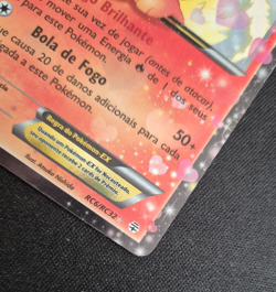 Pokemon TCG Flareon EX RC6/RC32 Generations: Radiant Collection NM - Portuguese - Image 3