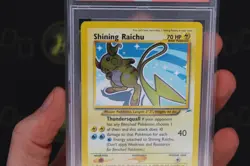 Shining Raichu 111/105 Neo Destiny 2002 WOTC Pokemon Trading Card NM-MT PSA 8 - Image 4