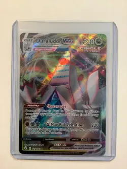 2021 Pokemon SWSH Evolving Skies 123/203 Duraludon VMAX M/NM - Image 1