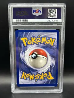 PSA 8 Lapras 10/62 Pokemon Fossil Unlimited Holo Rare TCG NM - Image 2