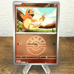 Charmander 020/217 Friend Ball Reverse Holo Ascended Heroes Pokemon TCG ASC - Image 1
