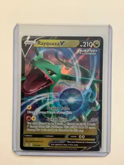 2021 Pokemon SWSH Evolving Skies 110/203 Rayquaza V M/NM - Image 1