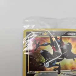 Pokemon SEALED Greninja Gold Star SWSH #144 Celebrations ETB Promo - Image 2