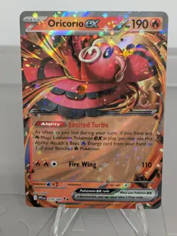 Oricorio ex 018/094 Pokemon TCG Phantasmal Flames Holo English Near Mint - Image 1