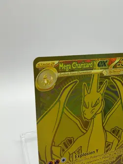 Mega Charizard Y EX 294/217 Gold Hyper Rare - Ascended Heroes Pokemon TCG - Image 2