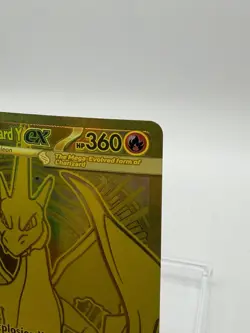 Mega Charizard Y EX 294/217 Gold Hyper Rare - Ascended Heroes Pokemon TCG - Image 3