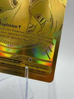 Mega Charizard Y EX 294/217 Gold Hyper Rare - Ascended Heroes Pokemon TCG - Image 4