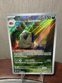 Mabostiff 218 Illustration Pokemon 2023 Scarlet & Violet Base Set - Image 1