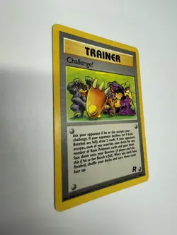 POKEMON CHALLENGE! 74/82 1ST EDITION TRAINER TEAM ROCKET LP MACHAMP MUK SNORLAX - Image 3