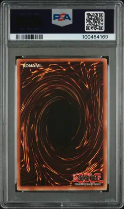 2002 YUGIOH BPT-002 SUMMONED SKULL SECRET REVERSE FOIL ERROR PSA 8 NM #100454169 - Image 2