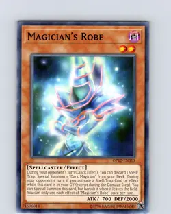 Yu-Gi-Oh TCG Magician's Robe OP12-EN015 Unlimited Regular Common Card NM - Image 1