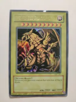 Yugioh! The Winged Dragon of Ra GBI-003 Ultra Rare Promo MP - Image 1