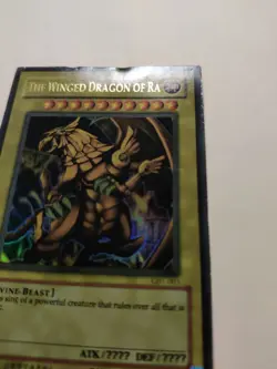 Yugioh! The Winged Dragon of Ra GBI-003 Ultra Rare Promo MP - Image 3