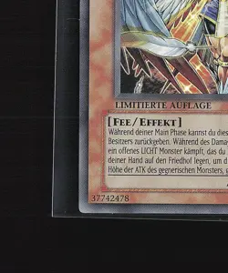 Aufrichtig - Limitierte Auflage - YUGIOH Karte TCG TWED-DE001 Ultra Rare /V13 - Image 5