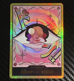 DON !! Card Sanji Charlotte Pudding gold Japanese ONEPIECE Card The Best Vol.2 - Image 1