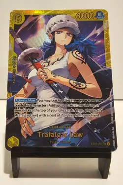 One Piece TCG Trafalgar Law SEC EB03-062 (English) Heroines Edition EB03 NM! - Image 2