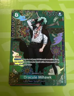 Dracule Mihawk OP12-030 SP One Piece The Azure Sea’s Seven OP14 English - Image 2