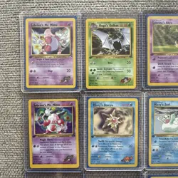 Pokemon Gym Challenge 1st edition card lot. PACK FRESH NM/M 15 Total* - Image 2