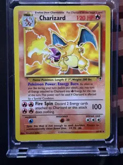 Pokemon Charizard 3/110 Deck Exclusives Rare Regular 120 HP Card English 2002 - Image 1