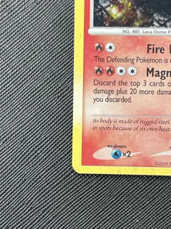 Pokemon TCG Heatran Holo Rare Card 3/99 Platinum Arceus 2009 - Image 3