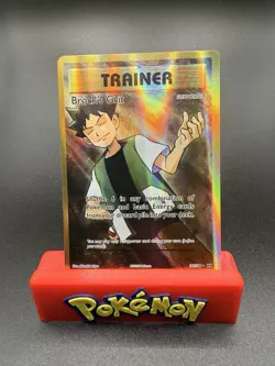 Brock's Grit 107/108 Full Art XY Evolutions Pokemon Card Ultra Rare Near Mint - Image 1