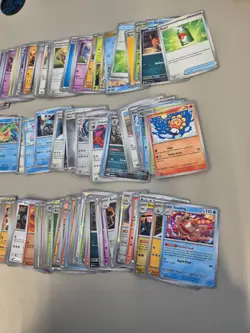 Pokemon TCG Bulk Bundle 200 Random Cards Job Lot + Tin + Deck Box + Coin #5 - Image 5