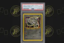 Shining Steelix 112/105 Neo Destiny 2002 WOTC Pokemon Trading Card EX-MT PSA 6 - Image 1