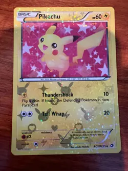 Pokemon Pikachu TCG RC7/RC25 Legendary Treasures Holo Card - Image 1