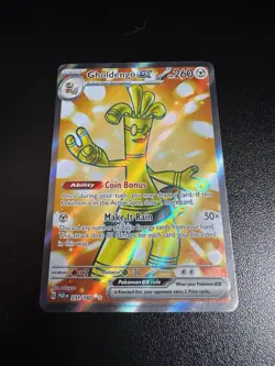 Pokemon TCG Card Gholdengo EX 231/182 Paradox Rift Full Art Holo Ultra Rare - Image 2