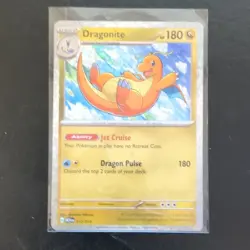 Pokemon TCG Dragonite 012/015 McDonald's 2024 Promo Holo Card Jet Cruise - Image 1