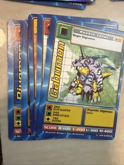 Digimon - Digi-Battle Card Game Lot Includes Saberleomon and ~50 More! - Image 5