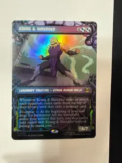 Krang & Shredder (Showcase FOIL) MTG: Teenage Mutant TMNT - SHIPS NOW! - Image 1