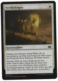 FOIL Verfluchtigen / Ephemerate - MODERN HORIZONS - deutsch (near-mint +) - Image 1