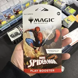 Magic The Gathering Marvel Spider-Man Sleeved Booster Pack Lot of 10 - Image 1